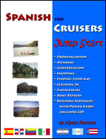SPANISH FOR CRUISERS Jump Start Course Book cover